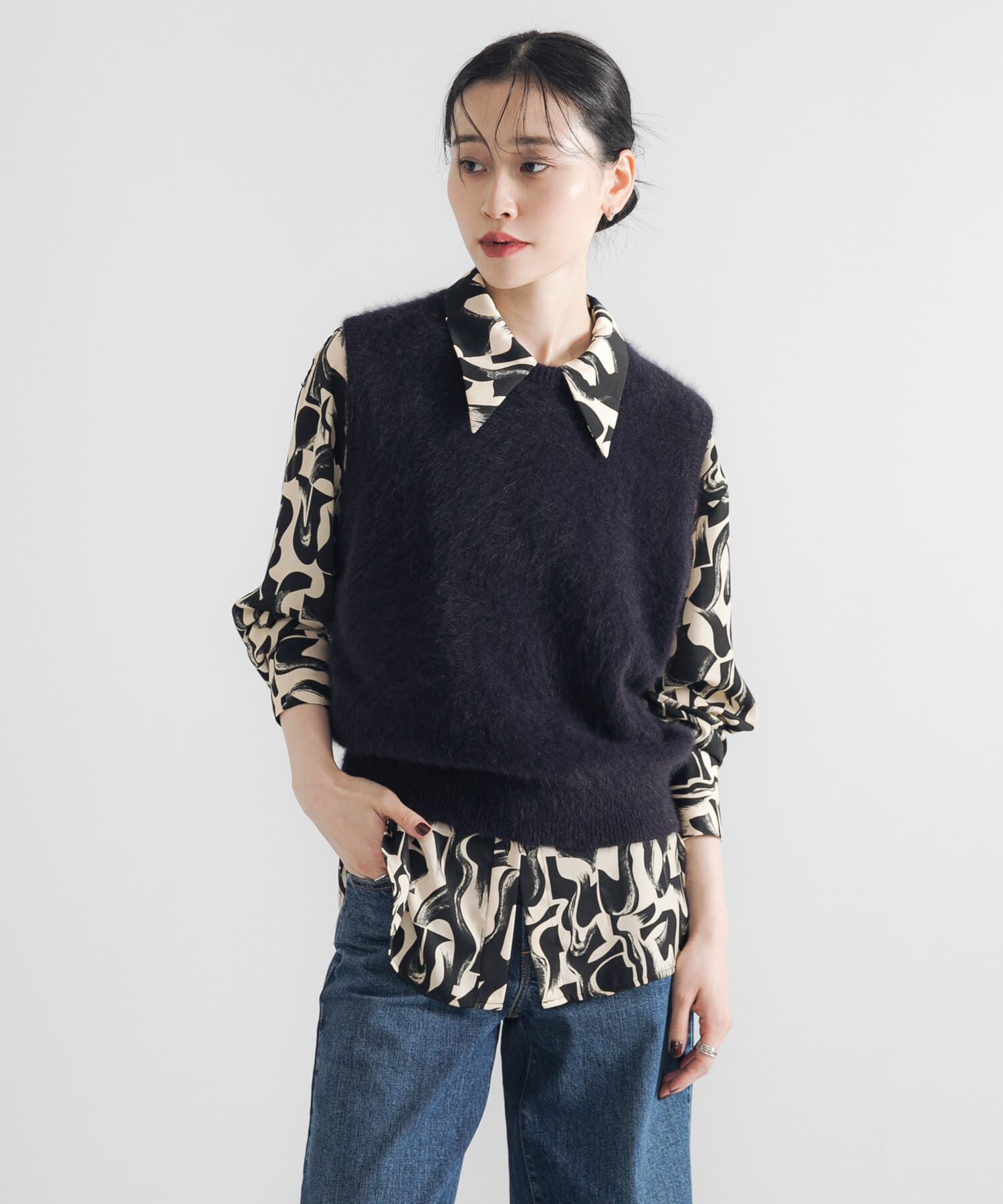 URBAN RESEARCH「SPRINTEX レトロプリントシャツ」|シャツ・ブラウス|