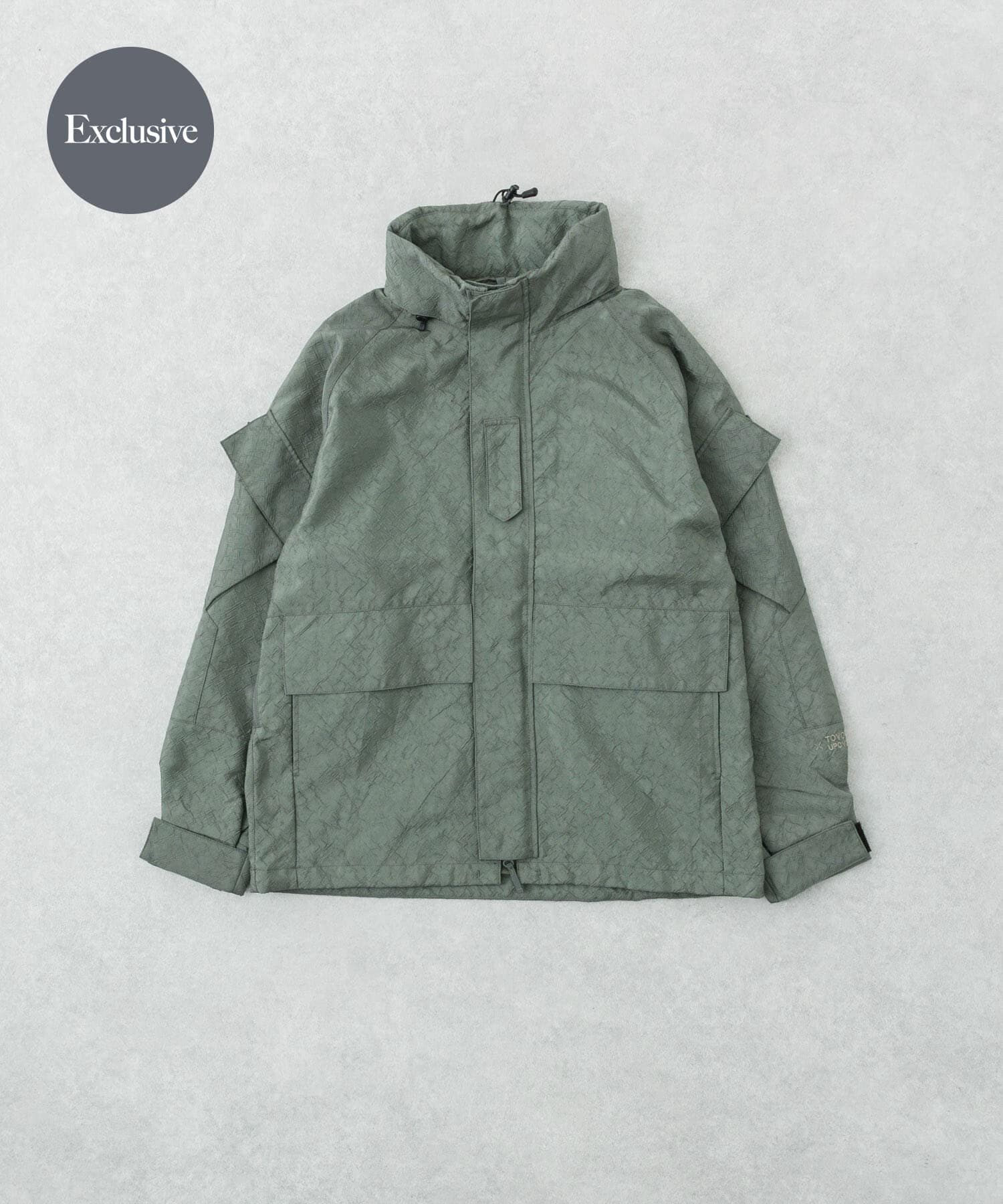 URBAN RESEARCH「『別注』TOYOTA UPCYCLE&times;UR　AIRBAG EX WEATHER JACKET」|その他|ライトカーキ