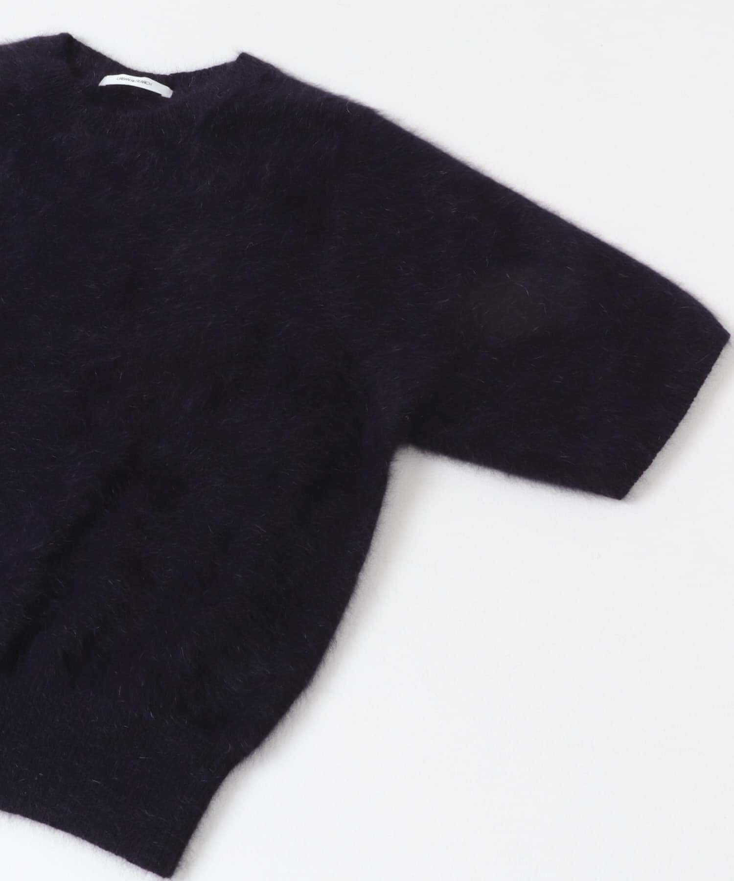 URBAN RESEARCH「FOX/CASHMEREハーフスリーブニット」|ニット・セーター|