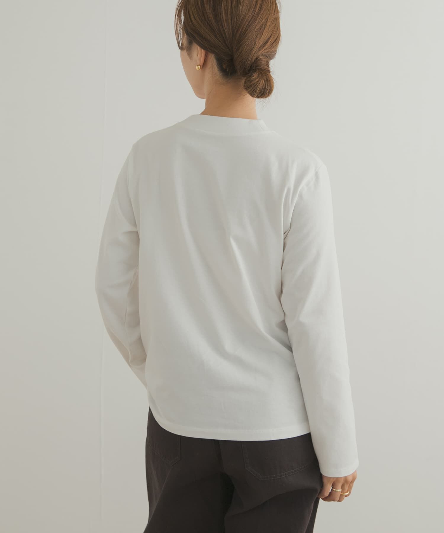 URBAN RESEARCH DOORS「Grow Organic ハイネックロングスリーブTシャツ」|Tシャツ・カットソー|