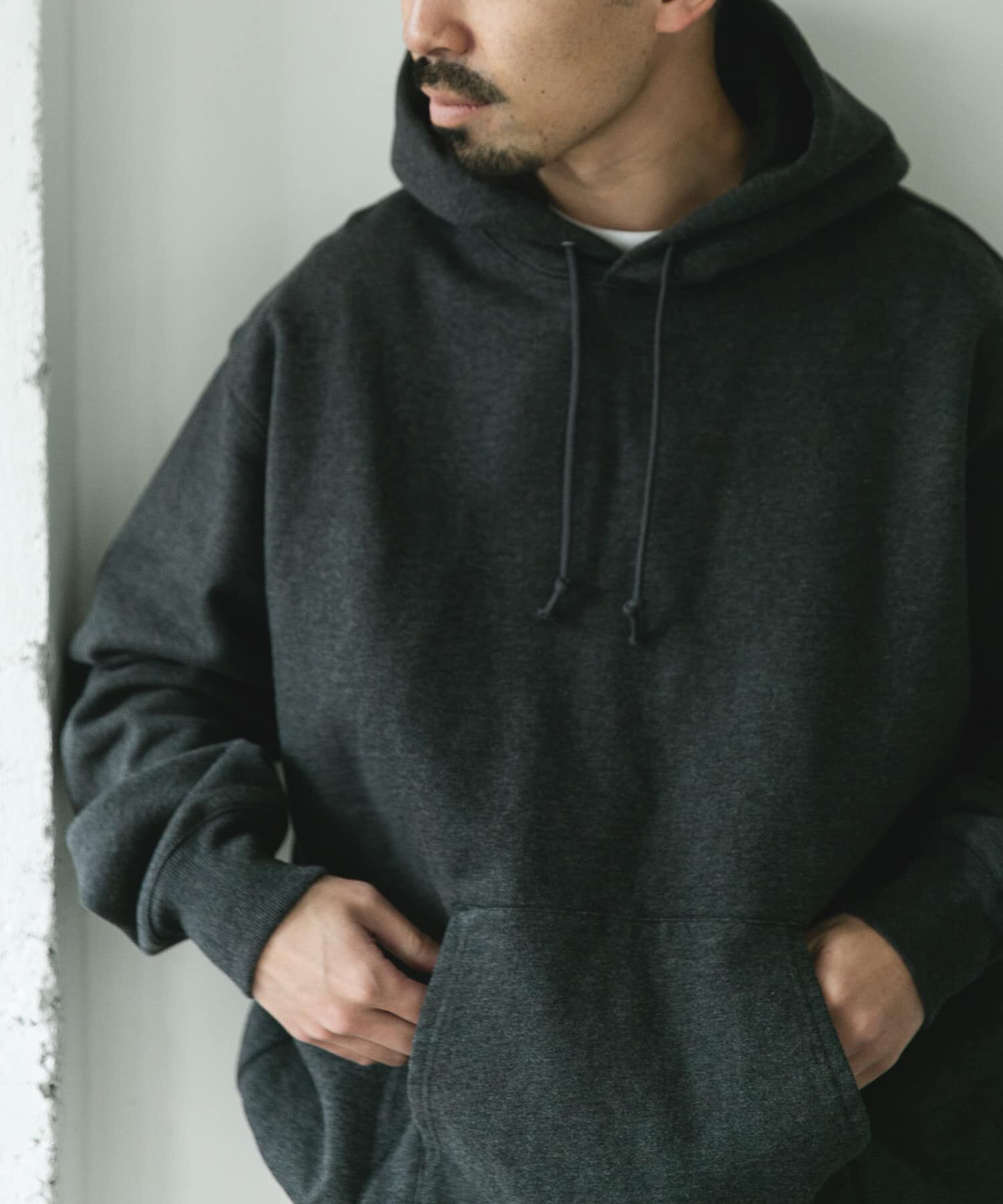 URBAN RESEARCH DOORS「裏起毛プルオーバーフーディー」|パーカー|