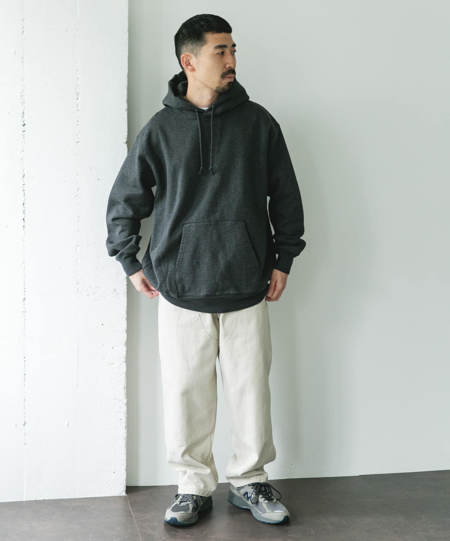 URBAN RESEARCH DOORS「裏起毛プルオーバーフーディー」|パーカー|