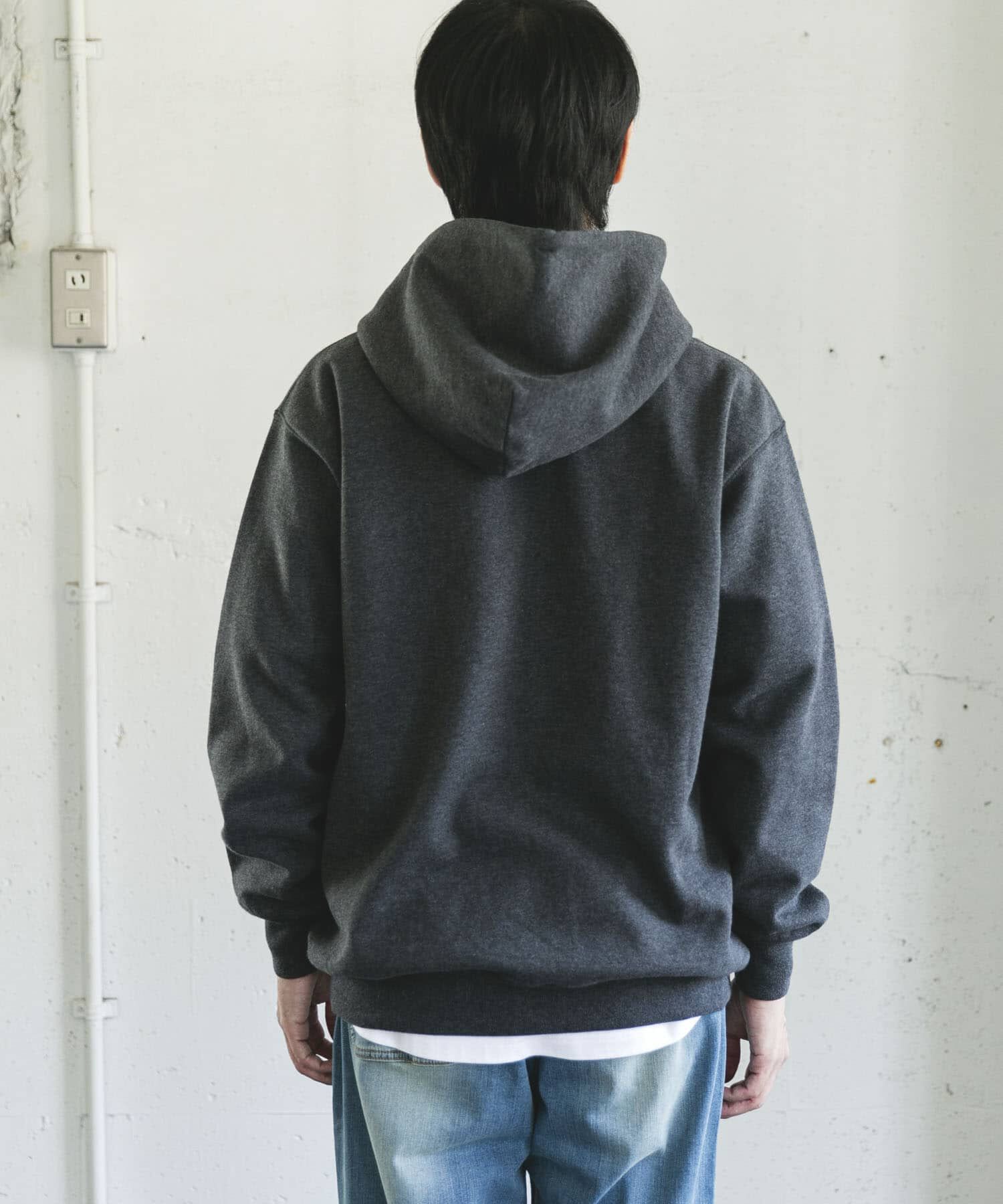 URBAN RESEARCH DOORS「裏起毛プルオーバーフーディー」|パーカー|