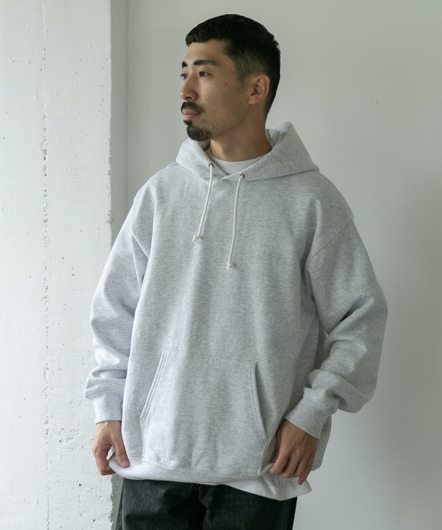 URBAN RESEARCH DOORS「裏起毛プルオーバーフーディー」|パーカー|