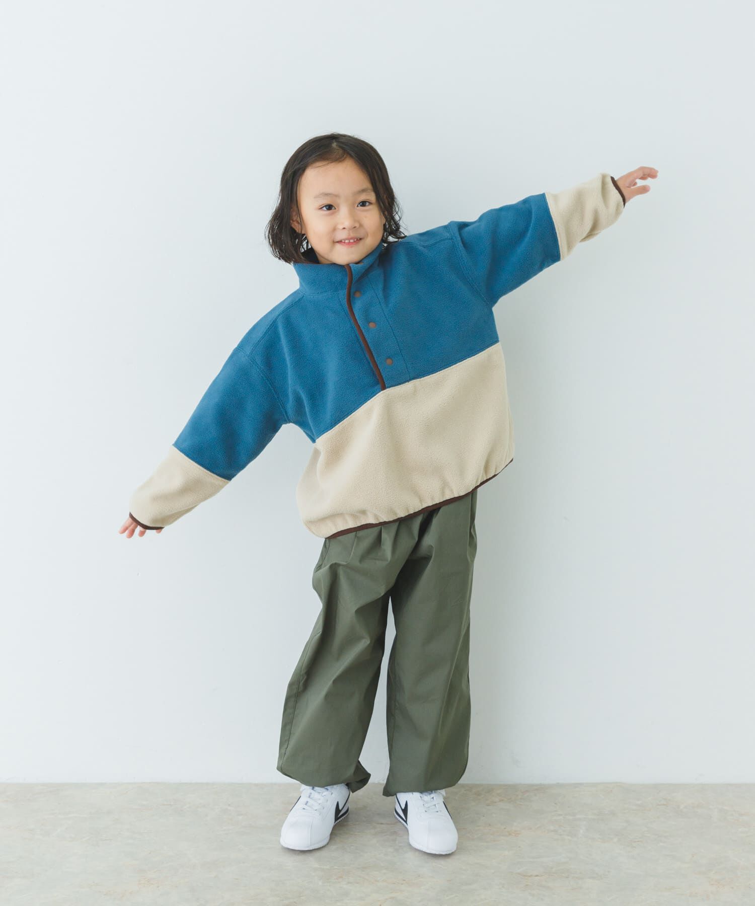 URBAN RESEARCH DOORS「フリースバイカラープルオーバー(KIDS)」|その他|