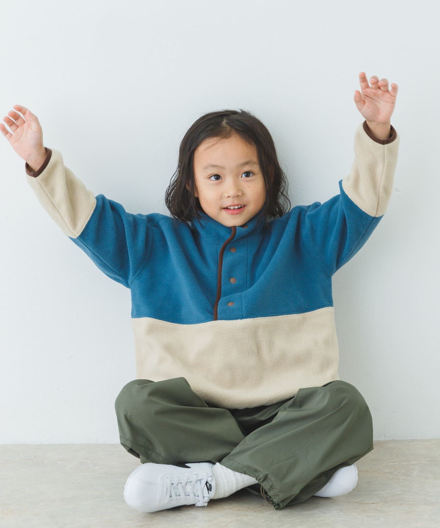 URBAN RESEARCH DOORS「フリースバイカラープルオーバー(KIDS)」|その他|