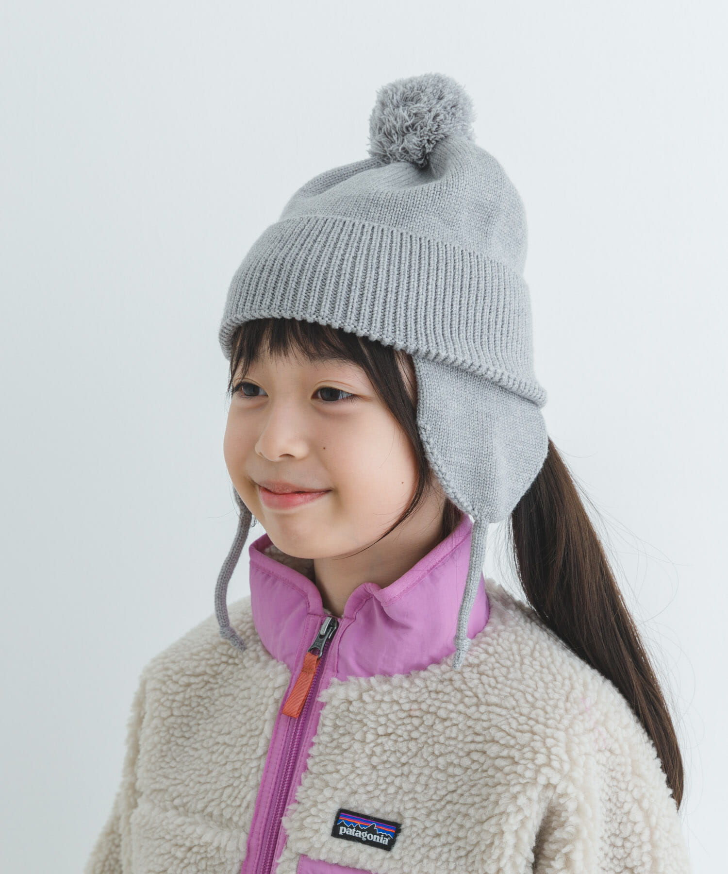 URBAN RESEARCH DOORS「フライトニットキャップ(KIDS)」|その他|グレー