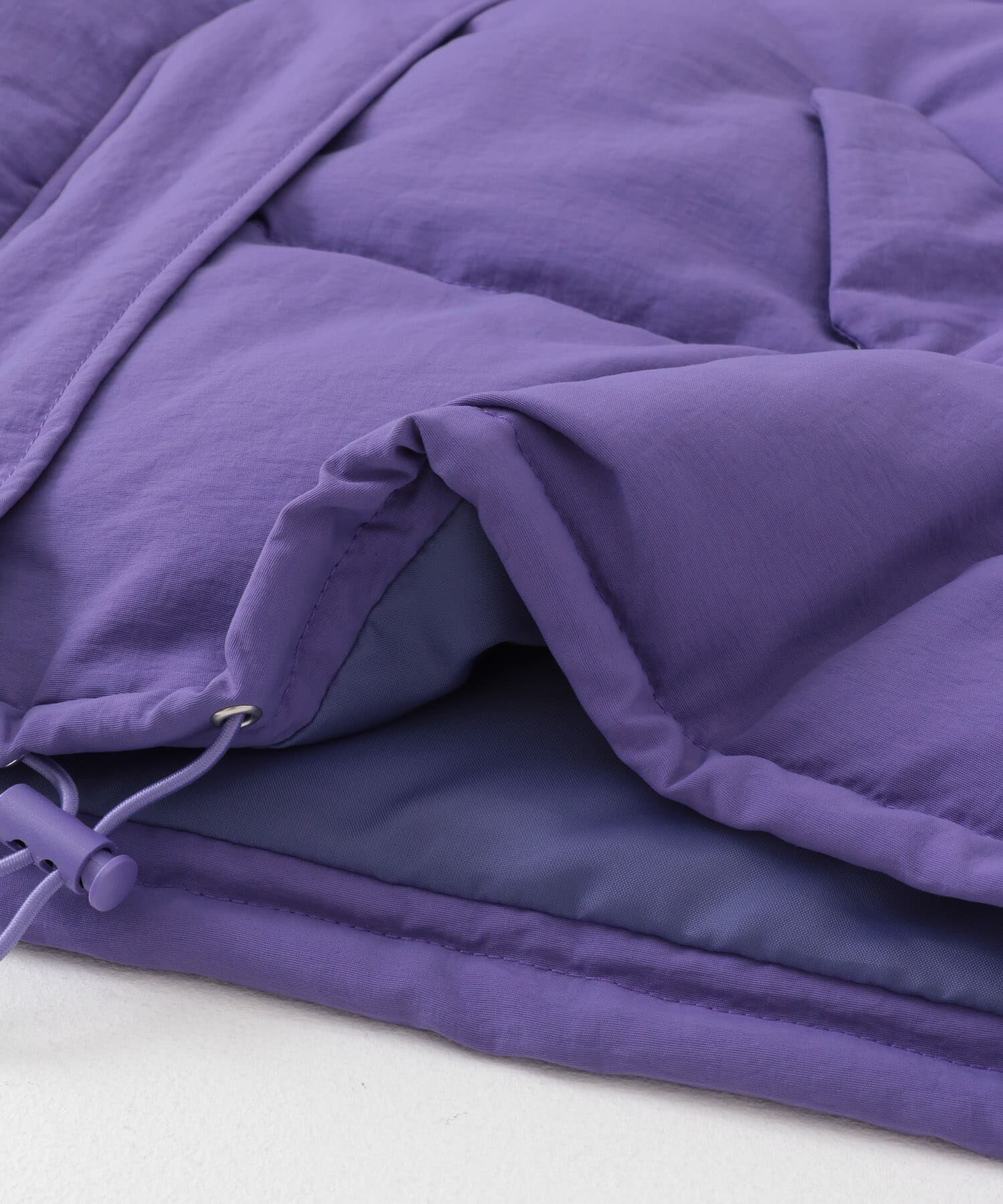  「ショート中綿フードジャケット」|ダウン|