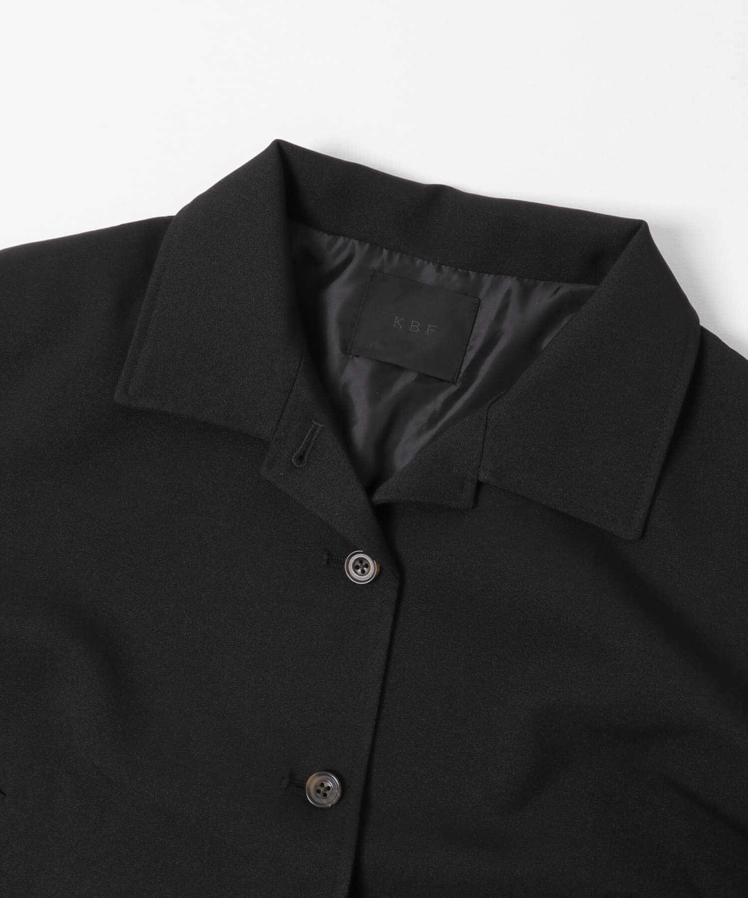  「コンパクトBOXジャケット」|ノーカラーコート|