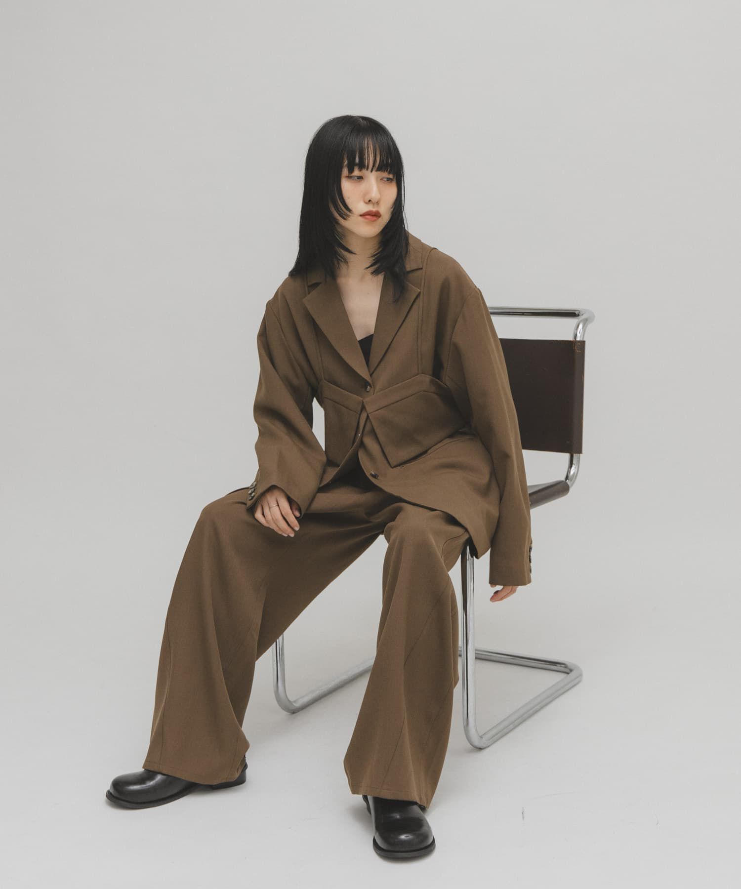  「バレルレッグタックスラックス」|その他|