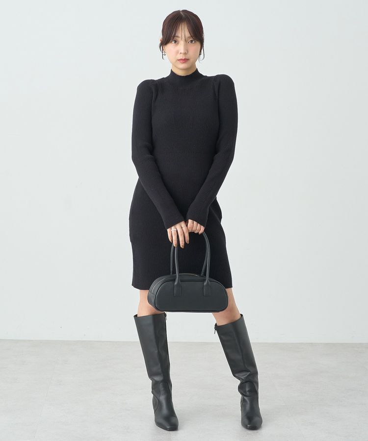 earth music&ecology「ニットミニワンピース」|ワンピース|