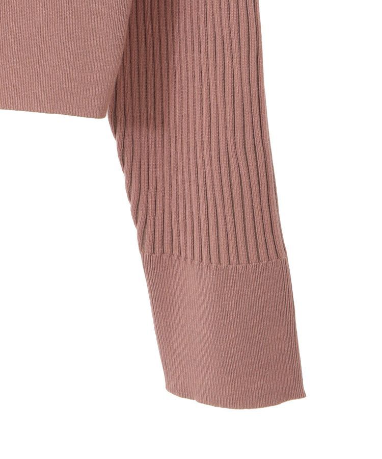 armonia「配色リブZipニットカーディガン」|カーディガン|