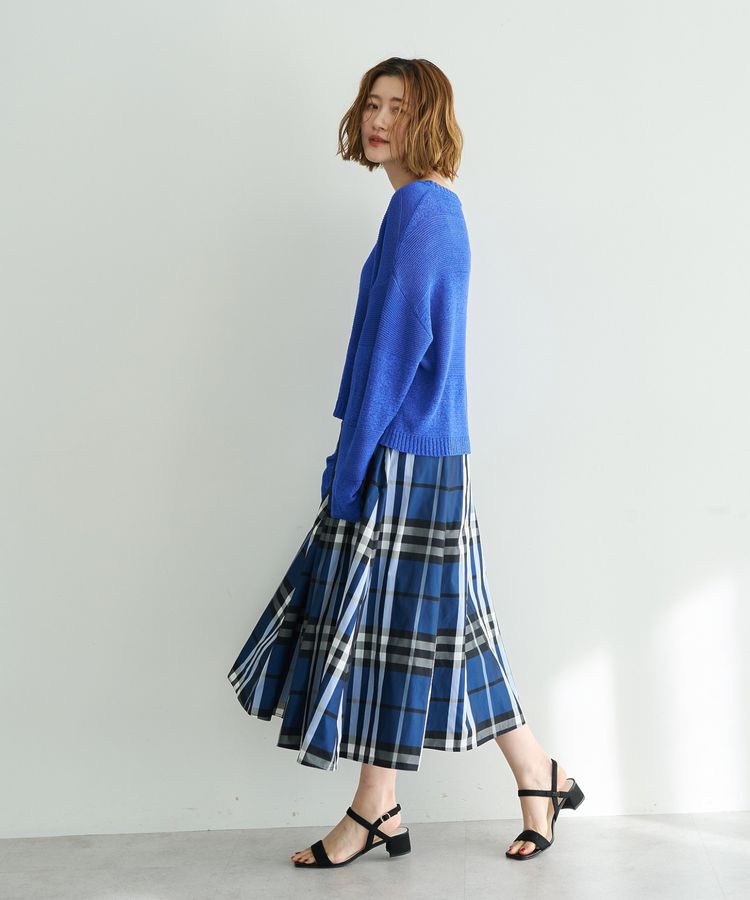 YECCA VECCA「テープヤーンルーズニットプルオーバー」|ニット・セーター|