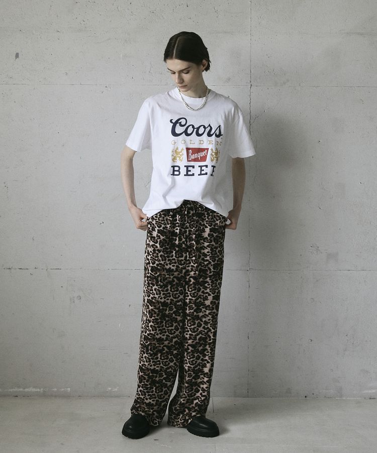 GARAGE OF GOOD CLOTHING「レオパードドロストストレートパンツ」|その他|