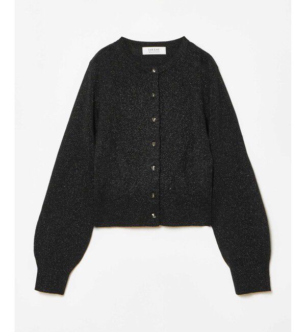 LOULOU WILLOUGHBY「【LOULOU WILLOUGHBY】ラメメランジェカーディガン」|カーディガン|