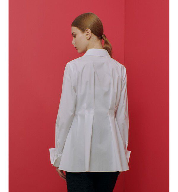 LOULOU WILLOUGHBY「【LOULOU WILLOUGHBY】タックシェイプシャツ」|シャツ・ブラウス|