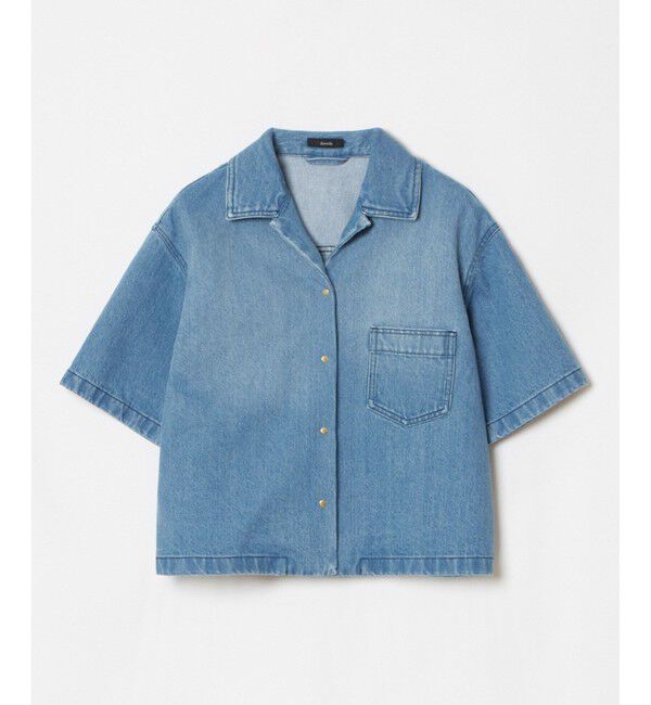 allureville「デニムボクシーシャツ」|シャツ・ブラウス|