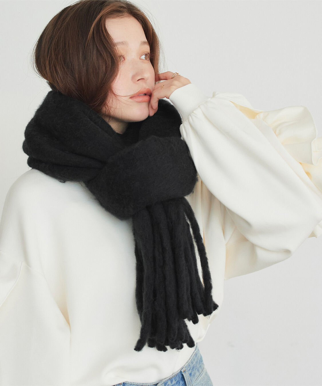 titivate「ボリュームマフラー」|マフラー|