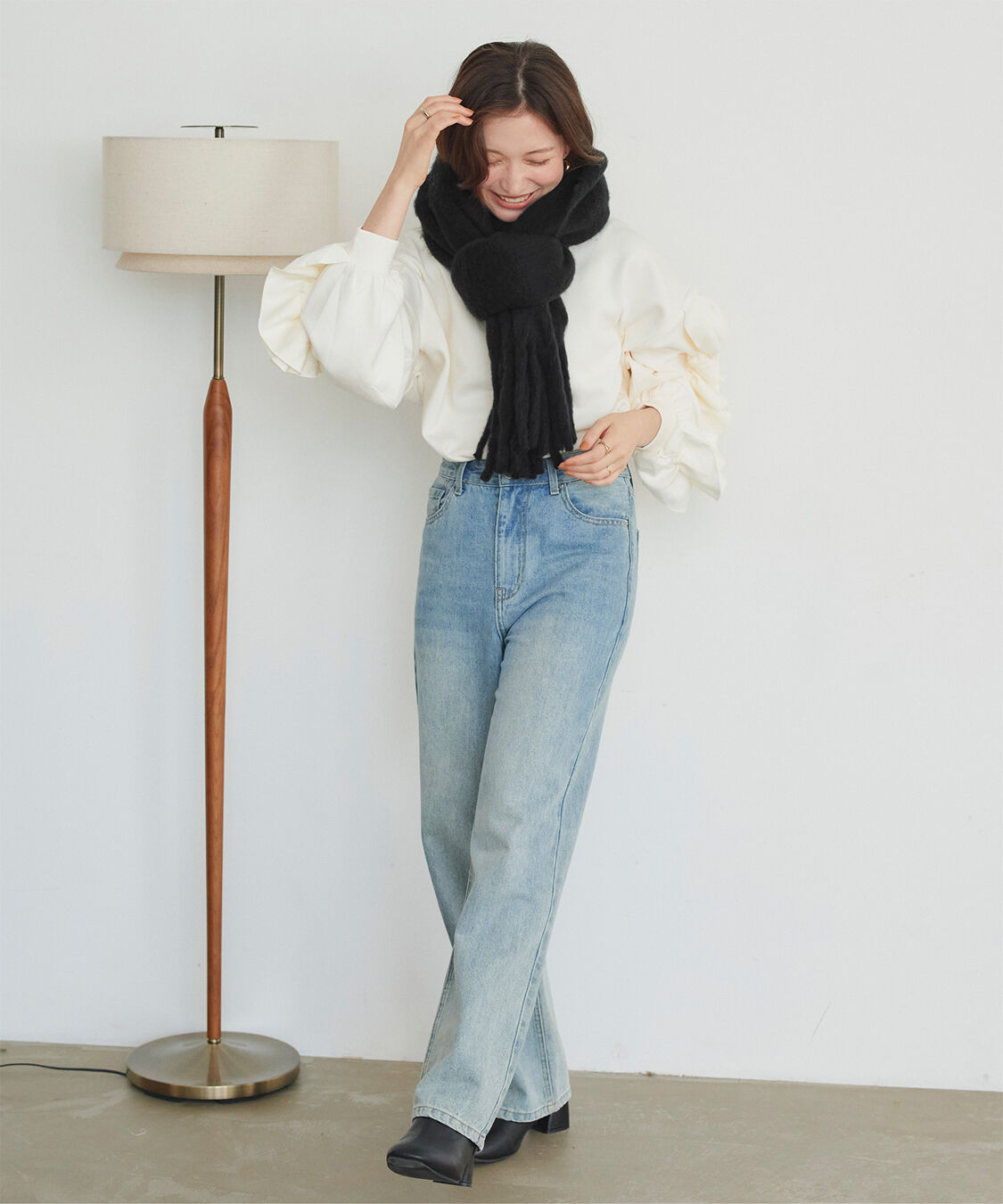 titivate「ボリュームマフラー」|マフラー|