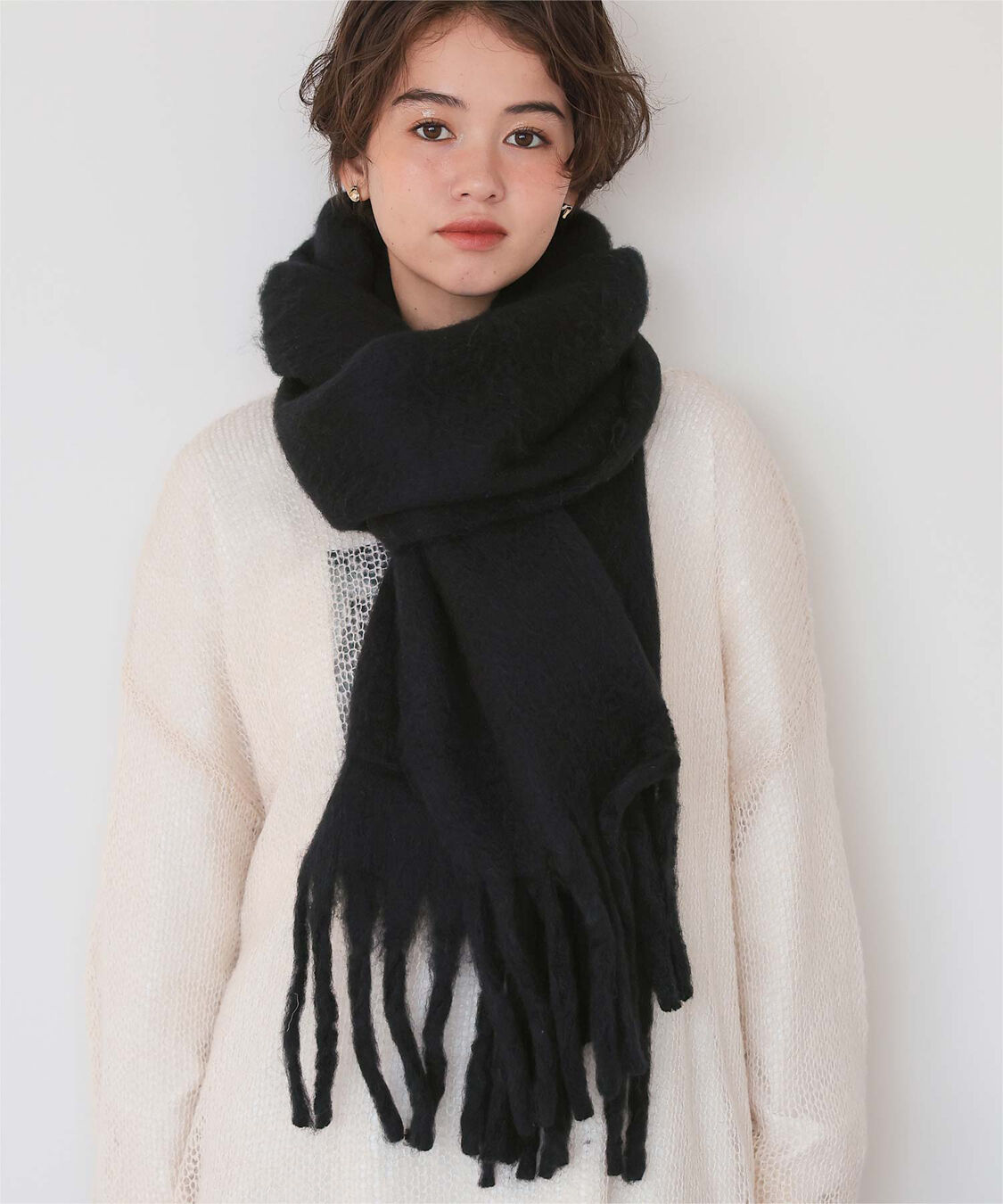 titivate「ボリュームマフラー」|マフラー|