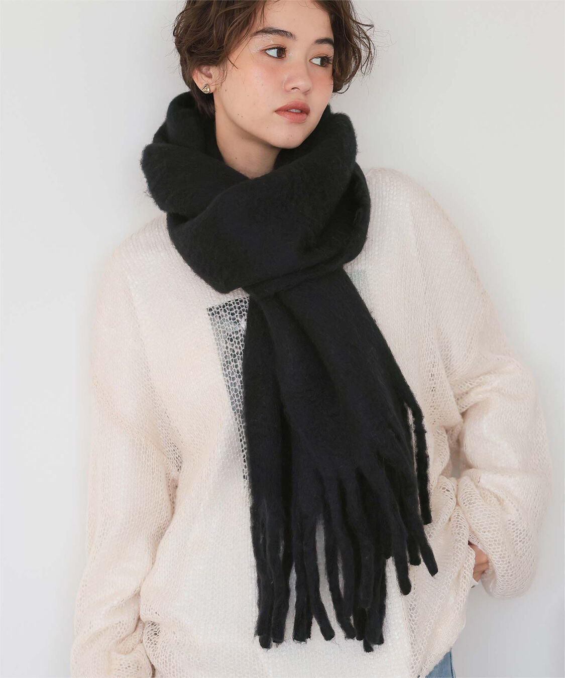 titivate「ボリュームマフラー」|マフラー|