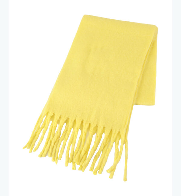 titivate「ボリュームマフラー」|マフラー|イエロー