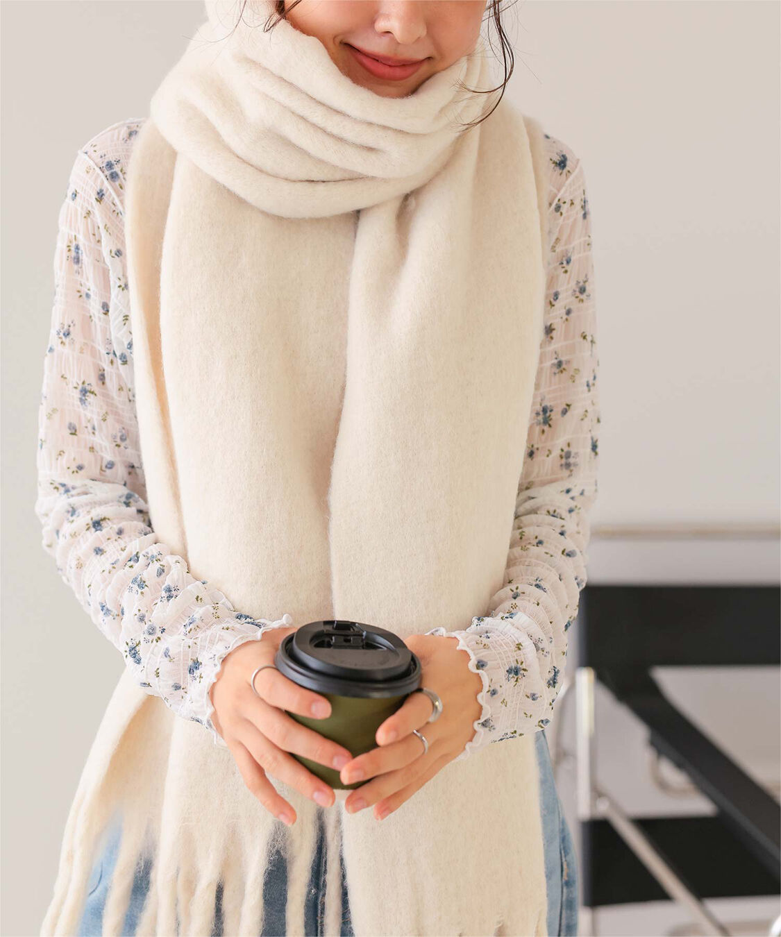 titivate「ボリュームマフラー」|マフラー|