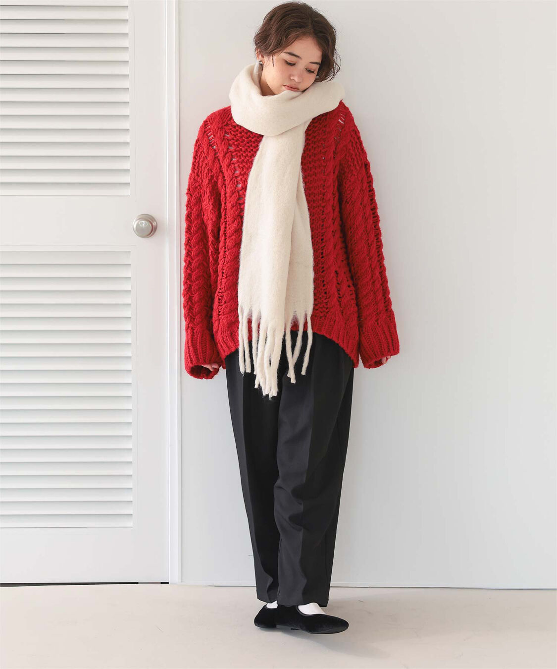 titivate「ボリュームマフラー」|マフラー|