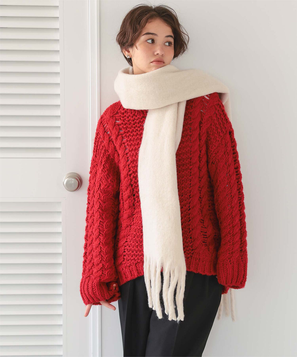 titivate「ボリュームマフラー」|マフラー|