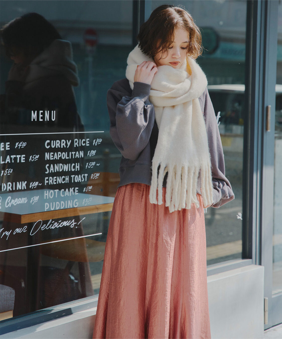 titivate「ボリュームマフラー」|マフラー|