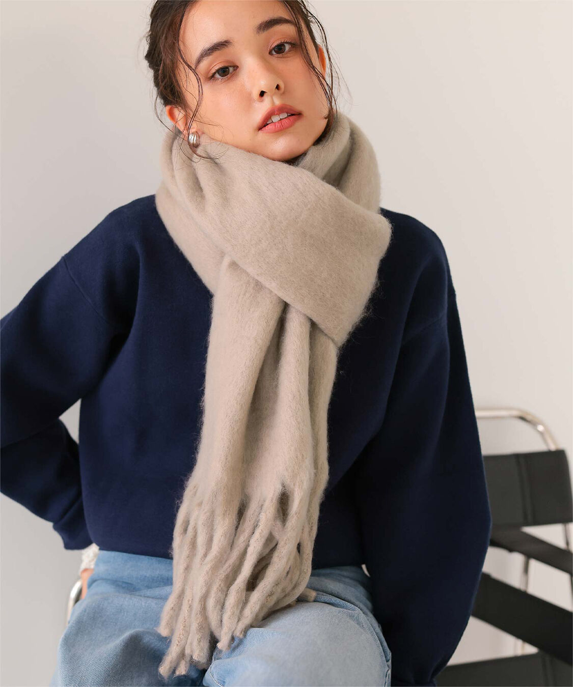 titivate「ボリュームマフラー」|マフラー|