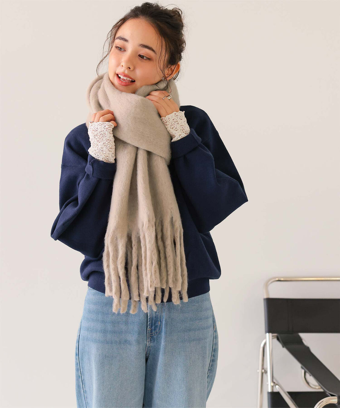 titivate「ボリュームマフラー」|マフラー|