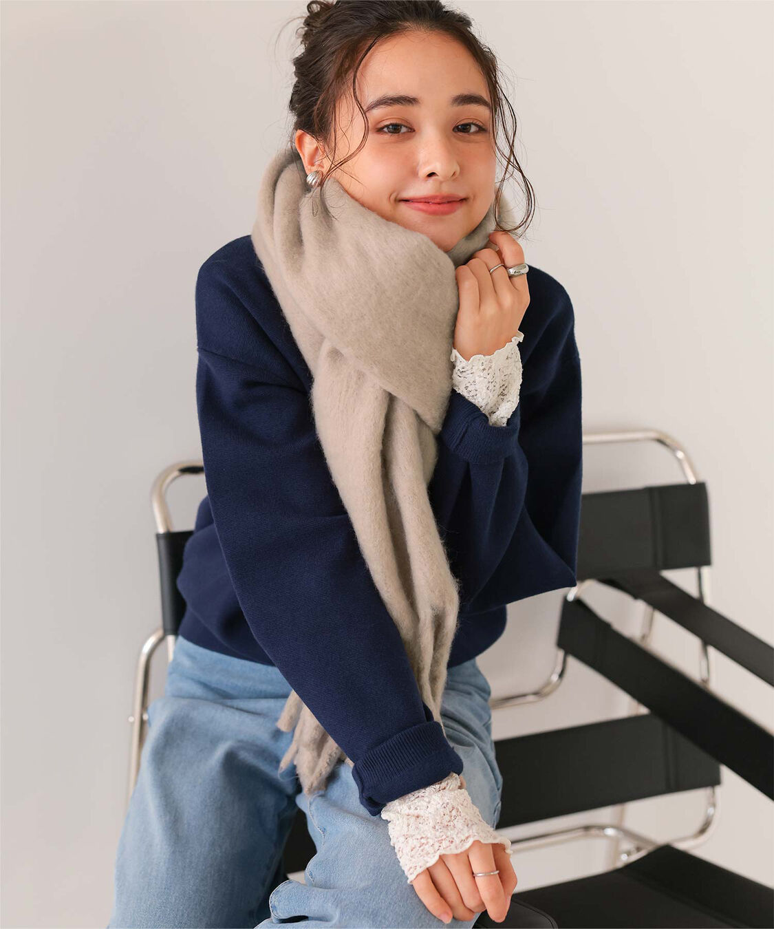 titivate「ボリュームマフラー」|マフラー|