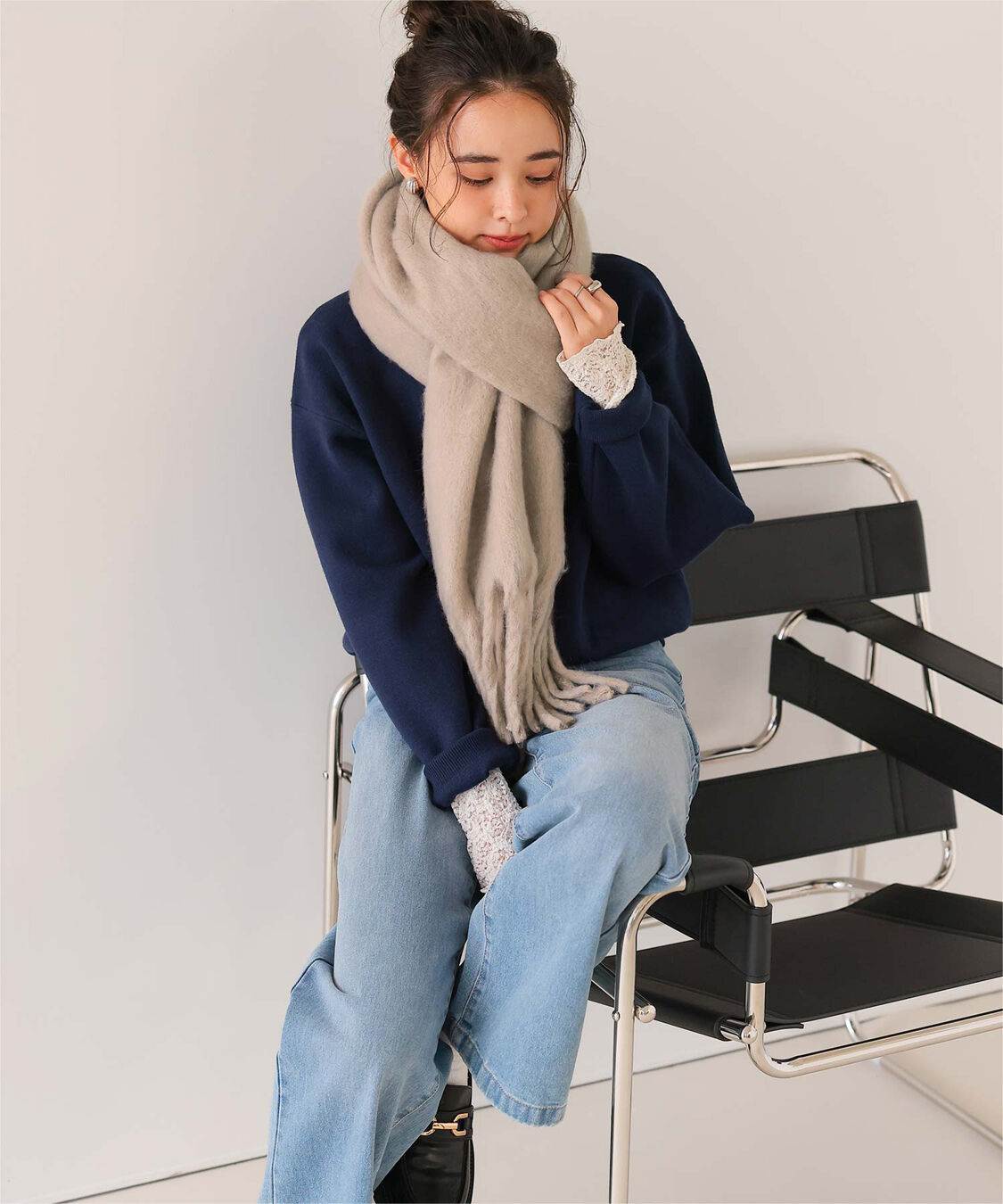 titivate「ボリュームマフラー」|マフラー|