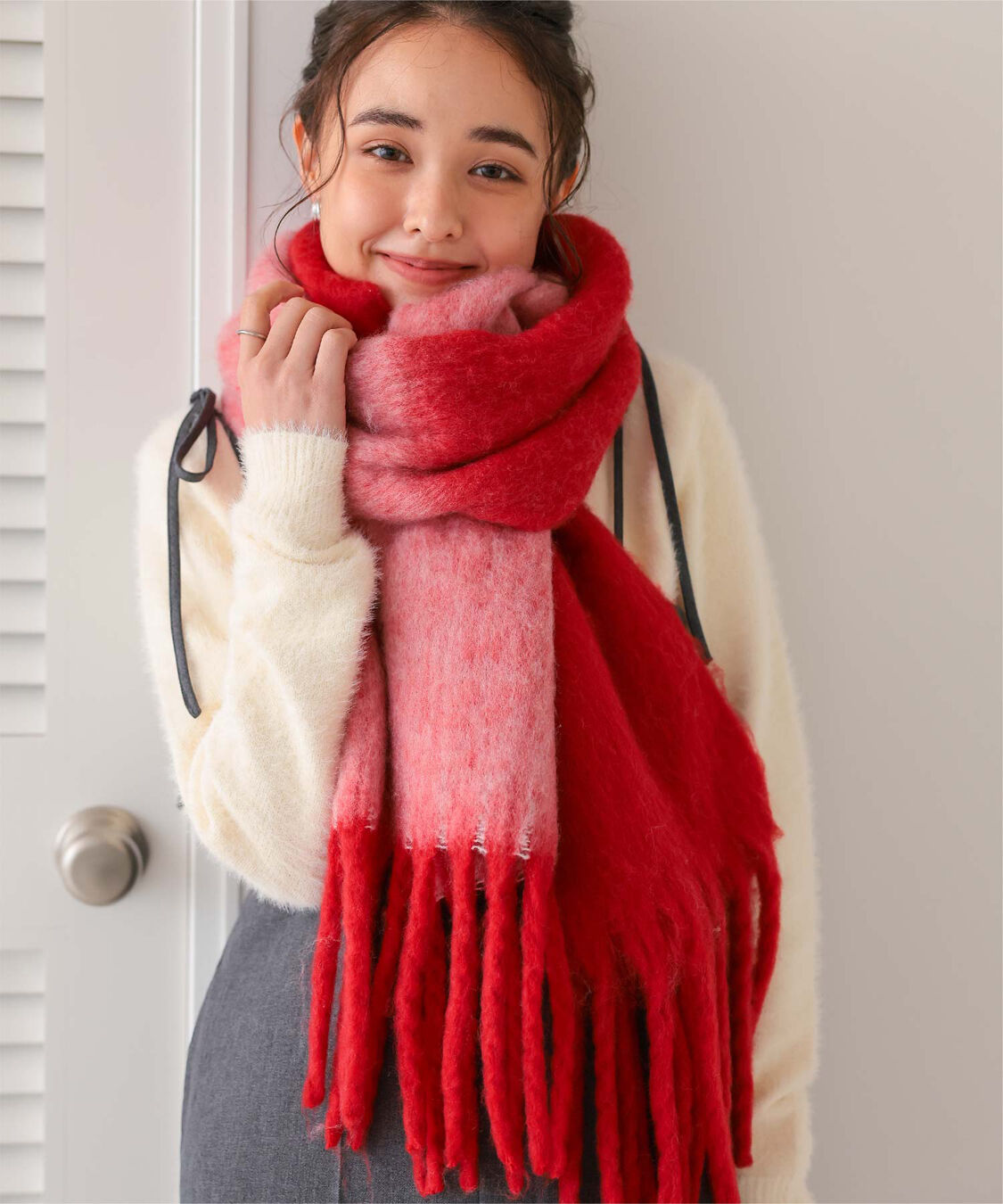 titivate「ボリュームマフラー」|マフラー|