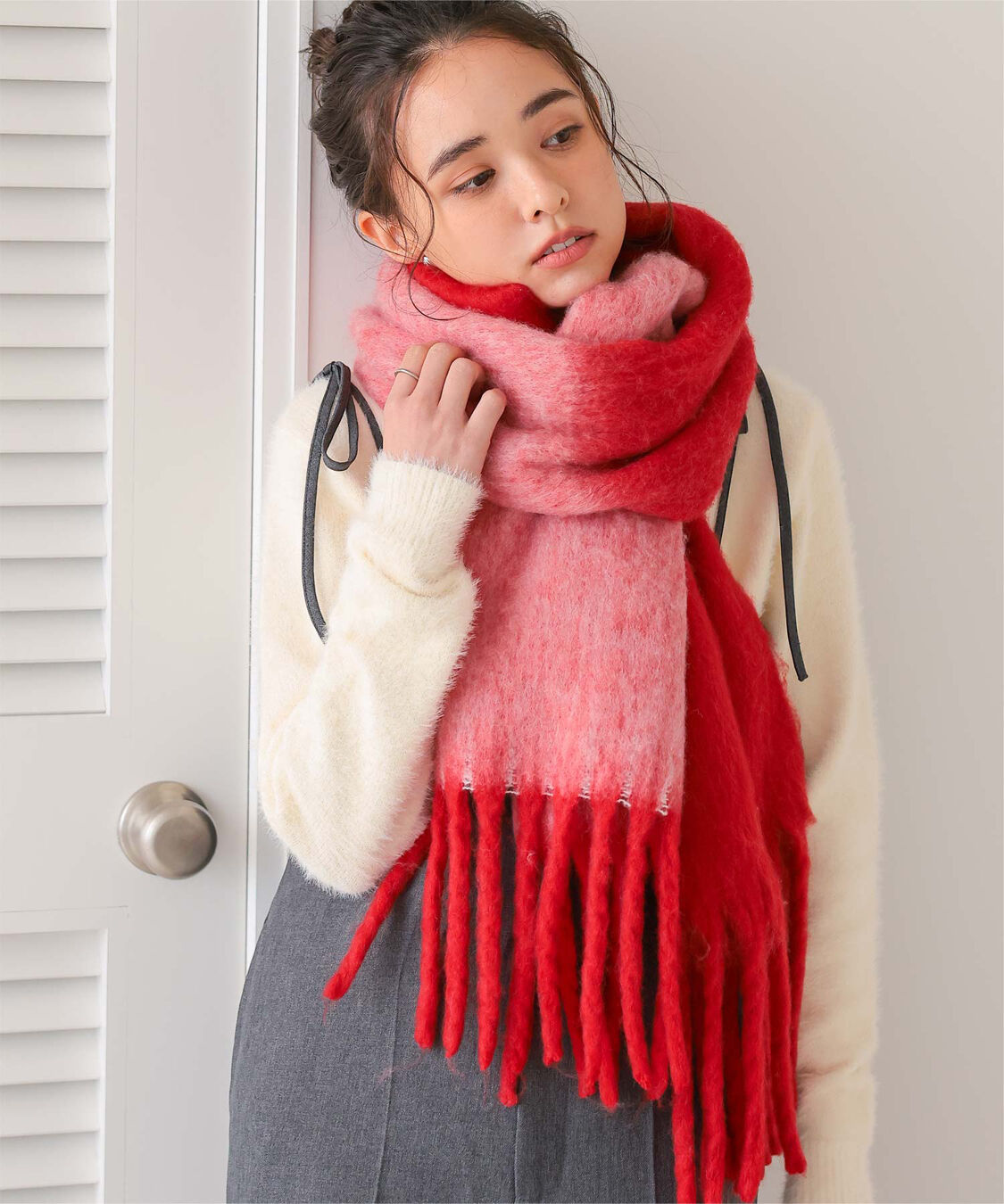 titivate「ボリュームマフラー」|マフラー|