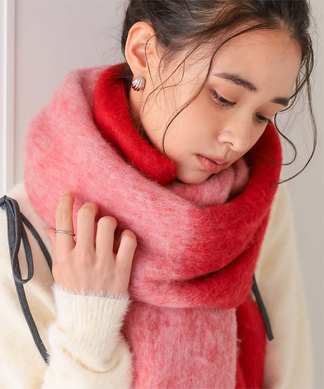 titivate「ボリュームマフラー」|マフラー|