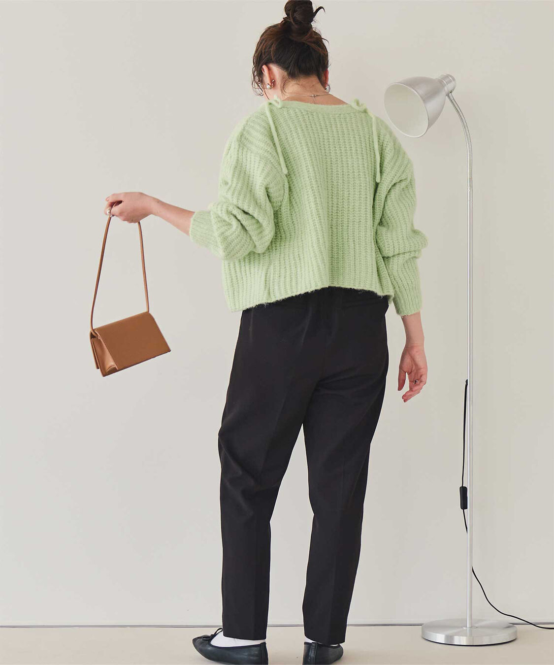 titivate「Vネックショートニットカーディガン」|カーディガン|