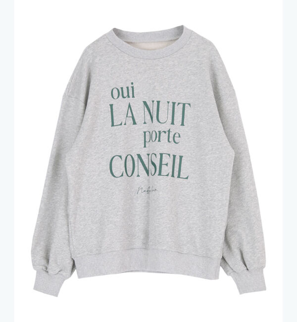 titivate「クルーネックルーズスウェットプルオーバー」|スウェット・ジャージ|