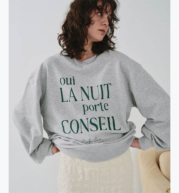 titivate「クルーネックルーズスウェットプルオーバー」|スウェット・ジャージ|