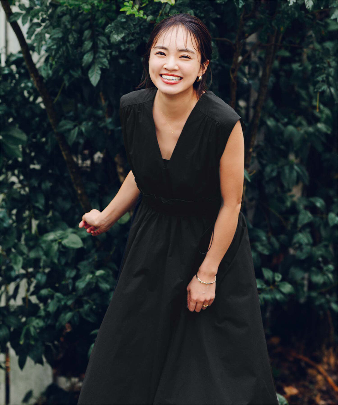 ur's「【春名亜美さんコラボアイテム】前後2wayウエストフリルデザインワンピース」|ワンピース|