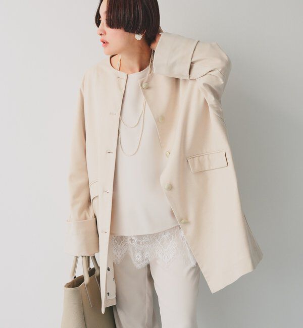  「【＠noricorico102考案】サテン&times;レース レイヤードキャミソール」|プルオーバー|