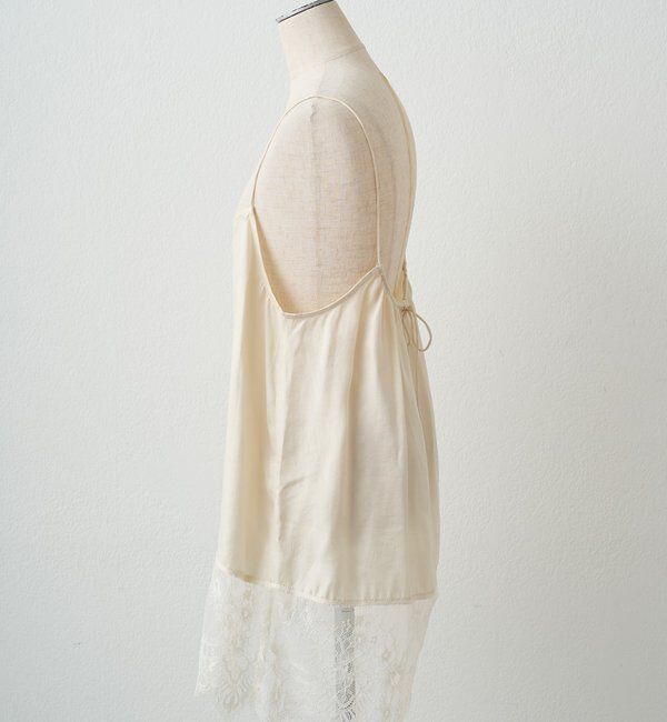  「【＠noricorico102考案】サテン&times;レース レイヤードキャミソール」|プルオーバー|