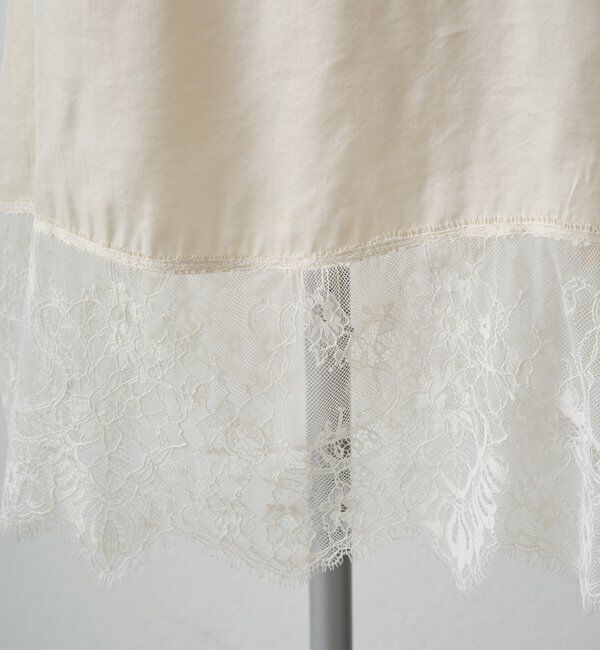  「【＠noricorico102考案】サテン&times;レース レイヤードキャミソール」|プルオーバー|