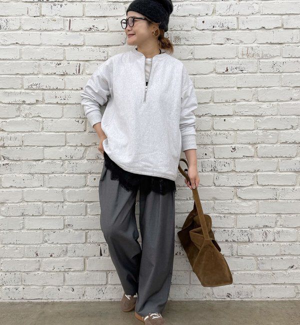  「【＠noricorico102考案】サテン&times;レース レイヤードキャミソール」|プルオーバー|