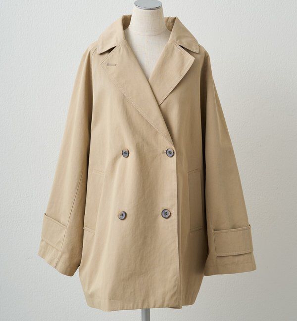  「リラックスミドル丈トレンチコート」|その他|