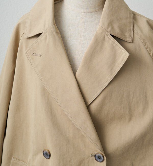  「リラックスミドル丈トレンチコート」|その他|