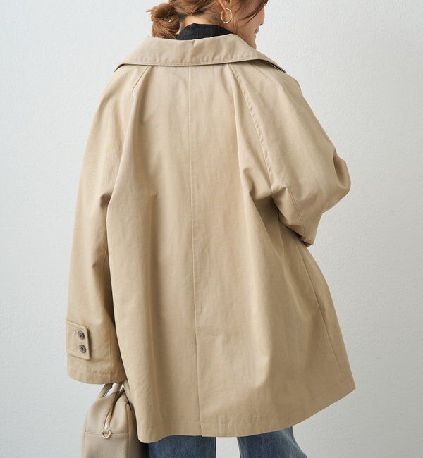  「リラックスミドル丈トレンチコート」|その他|