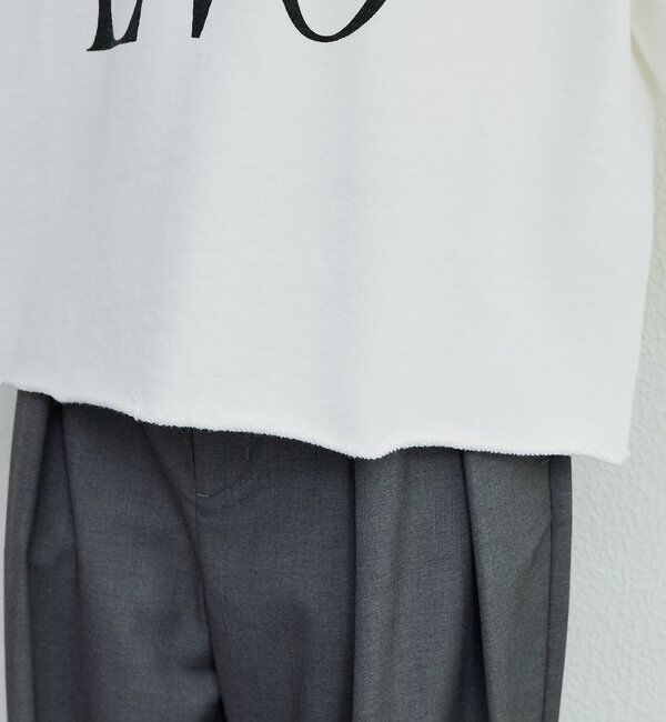  「ビッグロゴ裏毛スウェット」|プルオーバー|