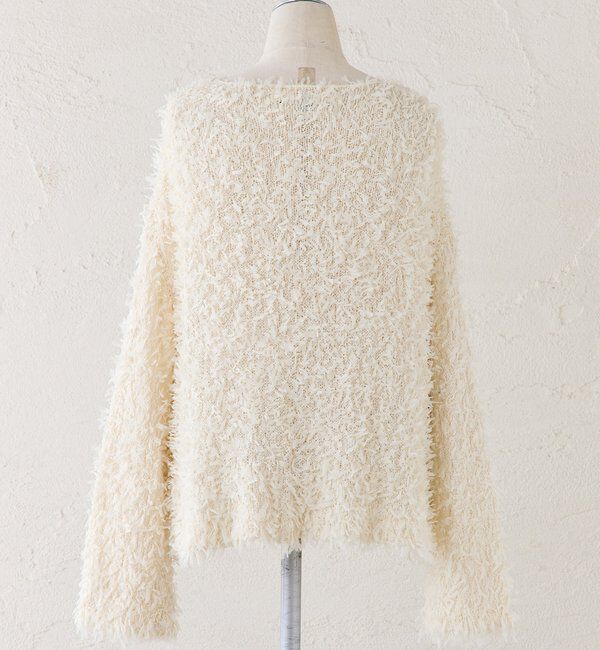  「リボンヤーンニットプルオーバー」|キャミソール|